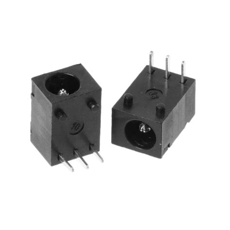 3.5mm X 1.3mm Female DC Socket And 3 Pin PCB Mount DC Power Jack - 1.3 ...