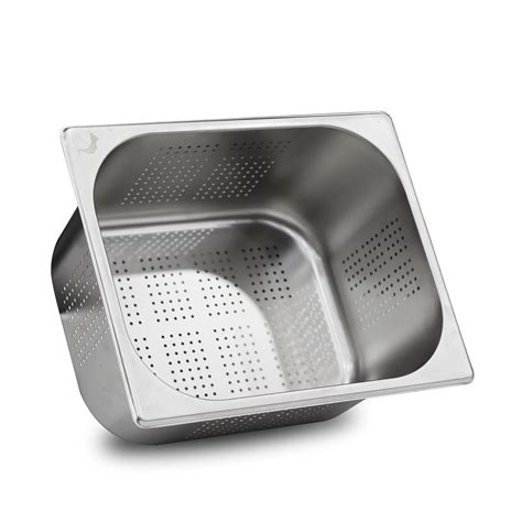 Buy Malabar Stainless Steel Perforated Gn Pan 1/2 150mm Depth ...