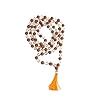 Rudraksha Sphatik Mala 108+1 Beads for Wearing | for Men and Women ...