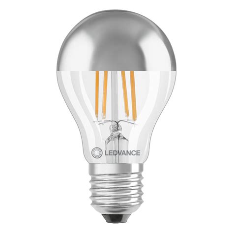 Osram / Ledvance LED Filament Classic A verspiegelt silber 300 ...