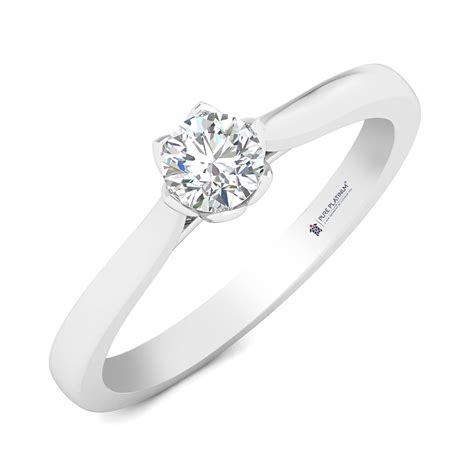 Buy AAYRA JEWELS IGI/SGL Certified Diamond PT950 Platinum PGI Certified ...