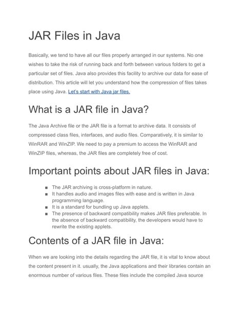 In Java Jar Stands For 的图像结果