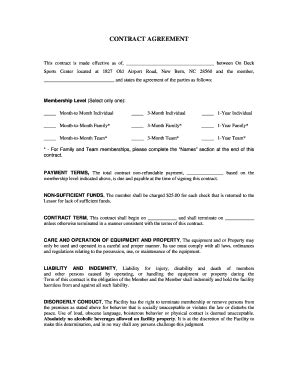 Fillable Online deck contract template Fax Email Print - pdfFiller