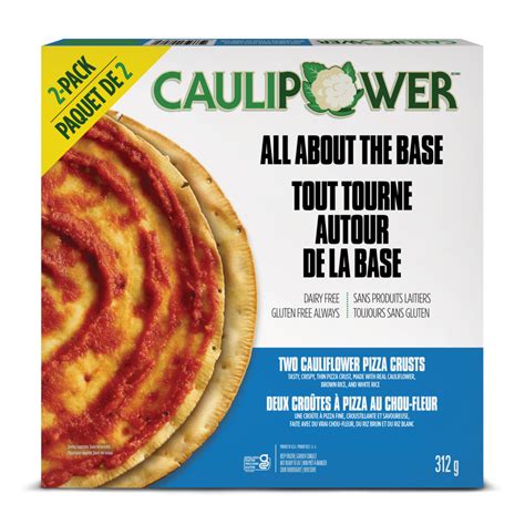 Cauliflower Pizza Crust Gluten Free | Frozen Pizza Crust | CAULIPOWER