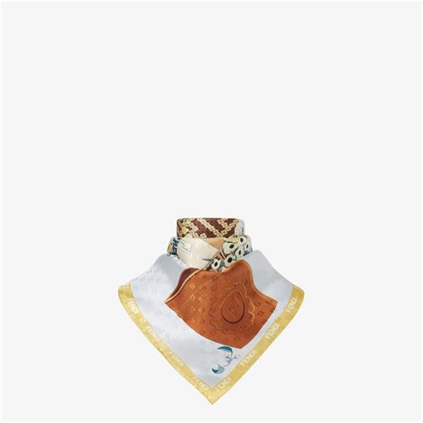 Women's Designer Silk Scarves | FENDI US