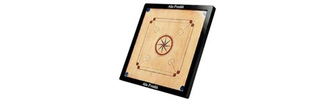 Buy Alu-Freshh Round Pocket Carrom Board Set with Coins, Striker ...