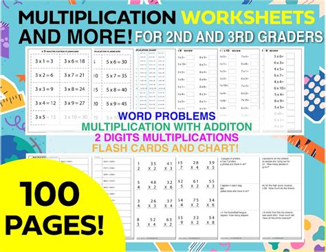 Image result for Math Multiplication Worksheets 100 Problems