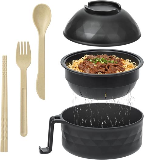 Ramen Cooker,Microwave Ramen Bowl,Ramen Noodle Bowl,College Dorm Room ...