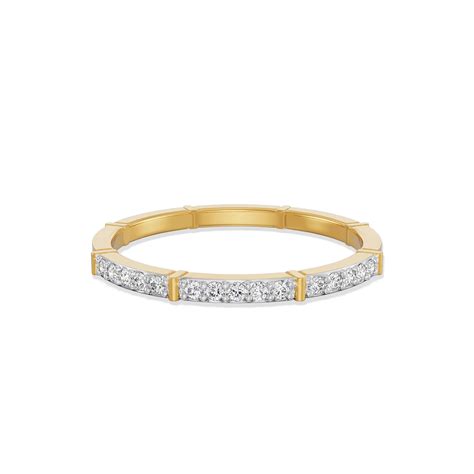 Buy Modern Chic Lab Grown Diamond Band Online in 9KT – Emori