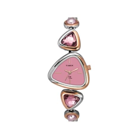 Timex TWEL17700 Fria Women Pink Triangle Analog Watch – TheKronoswatch