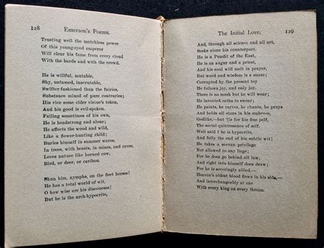 POEMS by RALPH WALDO EMERSON: Very Good Hardcover | Elder Books