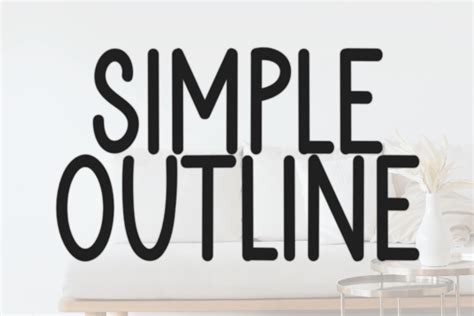 Simple Outline 的图像结果