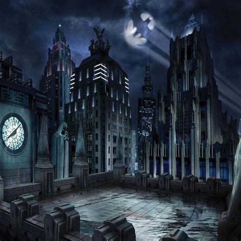 Gotham City Party Background