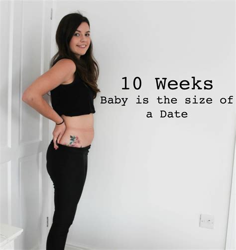 10 Weeks Pregnant Belly 1st Baby