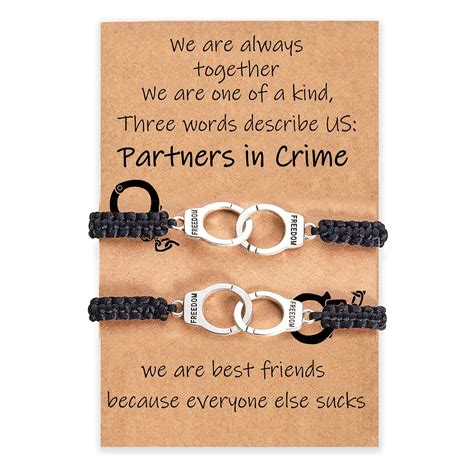 SANNIDHI® Friendship Bracelet, Bracelet for Couples, Creative Handcuff ...
