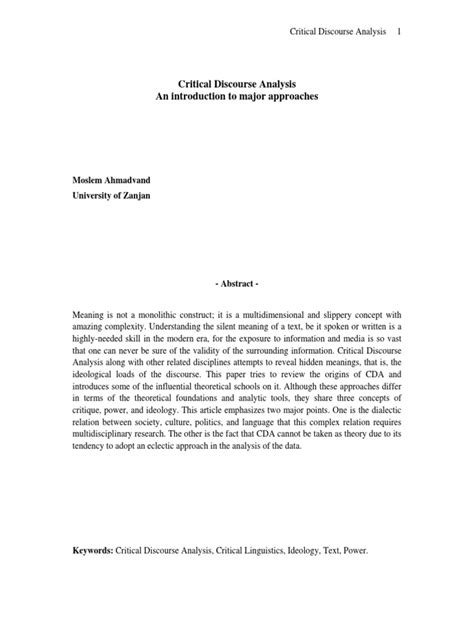 Image result for Critical Discourse Analysis