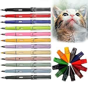 JanFeel 12 Colors Forever Pencils,Infinity Pencil with Eraser No ...