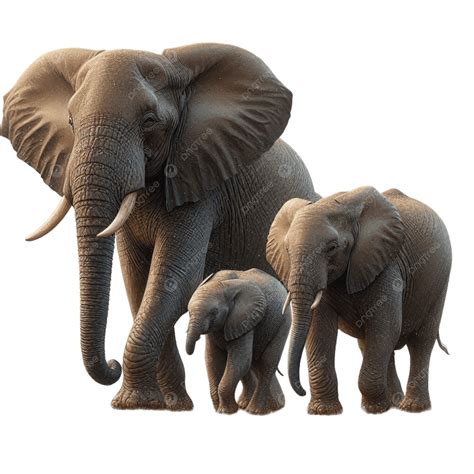Group Of Elephants Standing Together, Group Of Elephants, Standing ...
