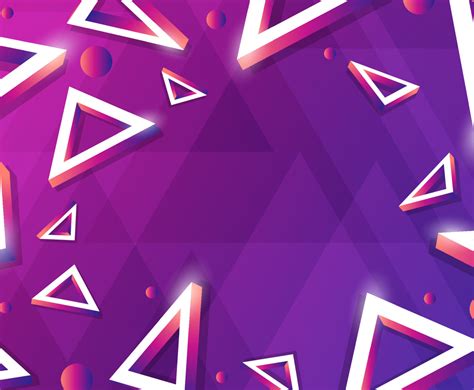 Colorful Gradient Triangle Background