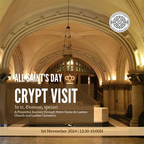 All Saints Day Royal Crypt Visit, Notre Dame De Laeken, Schaerbeek, 1 ...