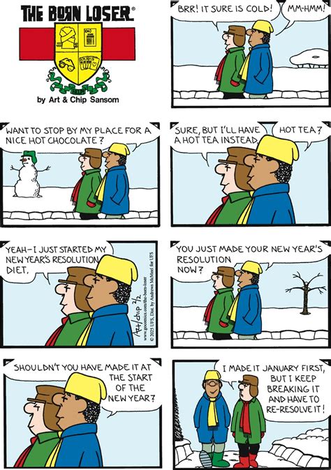 The Born Loser by Art and Chip Sansom for February 02, 2025 - GoComics