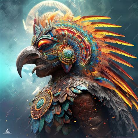 Image result for Aztec Bird God