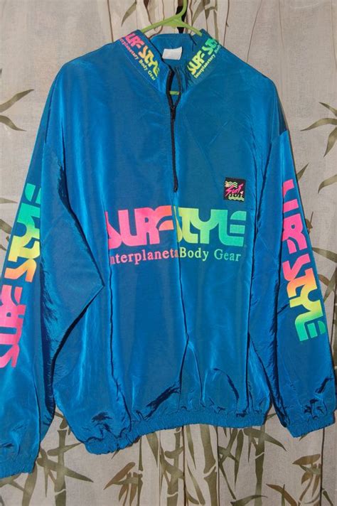 Surfstyle Interplanetary Body Gear Windbreaker Half Zip | Etsy ...