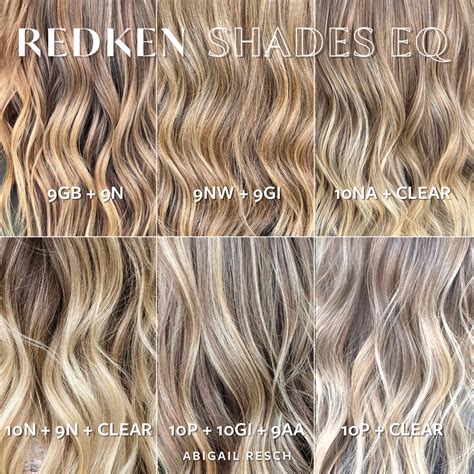 Redken shades eq formulas abigail resch the toner bible – Artofit