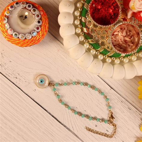 Traditional Blue Evil Eye Band | Salty – Salty Accessories