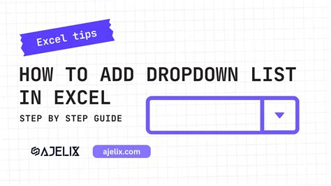 How to Add Drop Down List in Excel 的图像结果