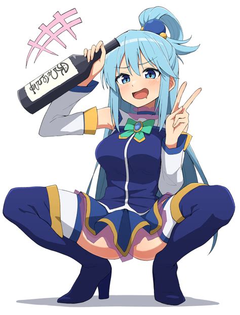 Aqua (KonoSuba) - Kono Subarashii Sekai ni Shukufuku wo! - Image by ...