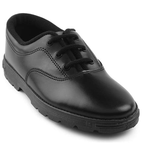 Buy Prefect Black Lacing School Shoes For Kids S-BOYEXCEA