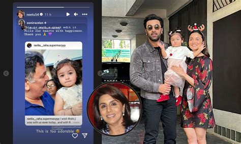 Neetu Kapoor's Heartwarming Response To Edited Picture Of Rishi Kapoor ...