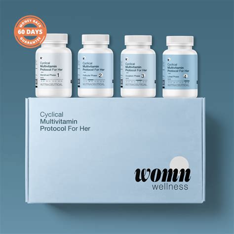 Cyclical Multivitamin System – Women wellness first