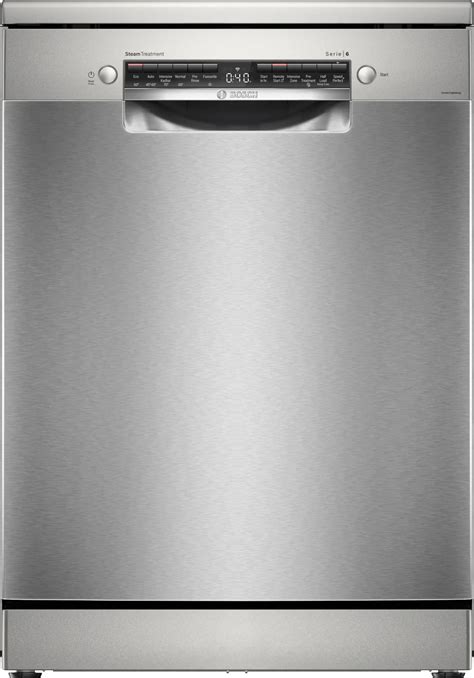 Bosch 15 Place Series-6 Settings free-standing Dishwasher 60 cm Brushed ...