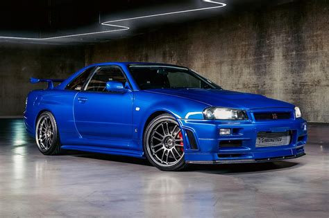 Siap Dilelang Mahal, GT-R R34 Bekas Pakai Paul Walker dari Film Fast ...
