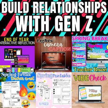 Build Relationships with Gen Z Activity Bundle | SEL for Middle & High ...