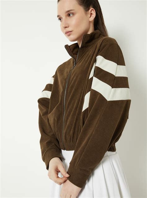 Buy Women Corduroy Boxy Jacket Online at just Rs. 1299.0 ...