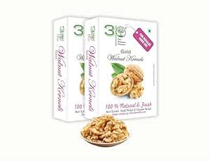 3P Kashmiri Walnut Kernels Without Shell, Walnut Without Shell, Light ...