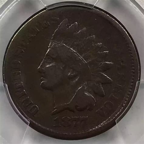 1877 Indian Head Cent PCGS VG-8 BN - Old Pueblo Coin
