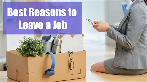 Best 10 Reasons for Leaving A Job - Workjo