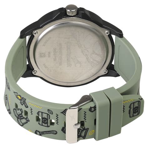 Buy Online Fastrack Wicked Lines Quartz Analog Yellow Dial Silicone ...