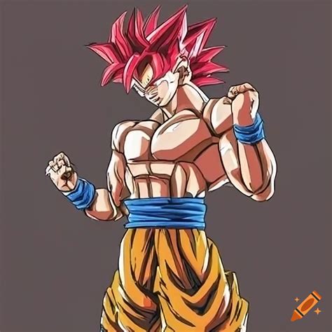 Super saiyan 6 goku on Craiyon