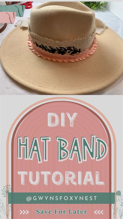 Diy Hat Band Tutorial | Diy hat, Cowboy hat bands, Custom cowboy hats