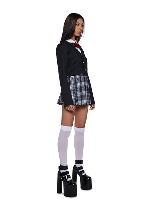 Sadistic Sexy School Girl Halloween Costume – Dolls Kill