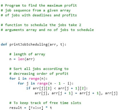 Job Sequencing Problem - Algorithms - Computer Science Engineering (CSE ...
