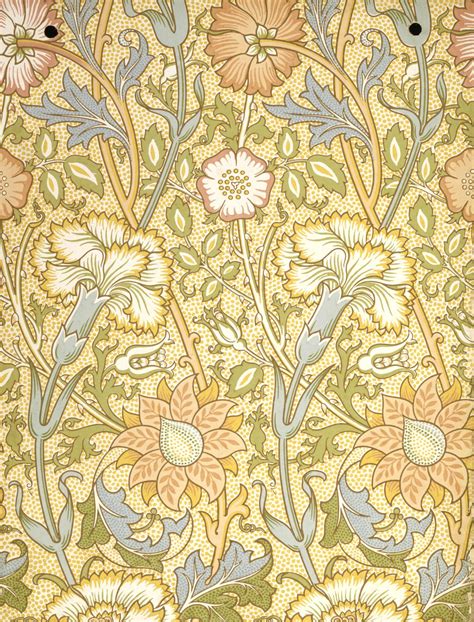 William Morris Design Wallpaper