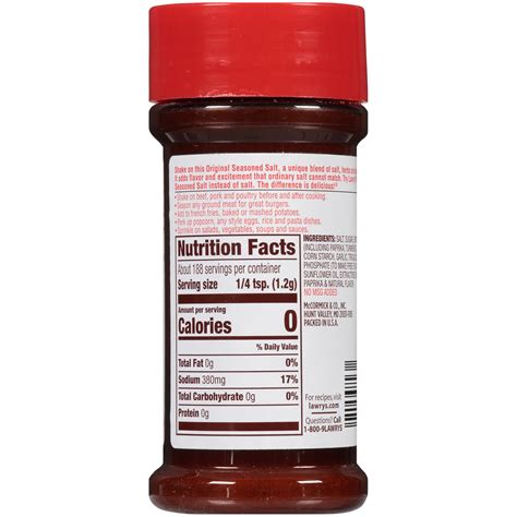 Lawry's Seasoned Salt 8 oz | Shipt