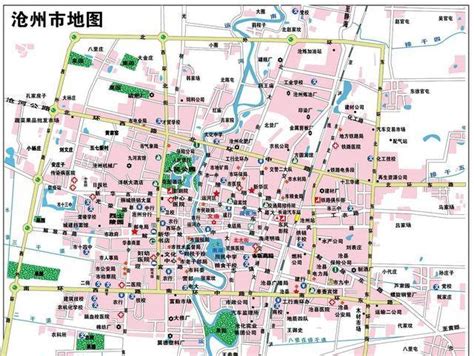沧州地图全图高清版下载-沧州地图全图高清版大图 - 极光下载站