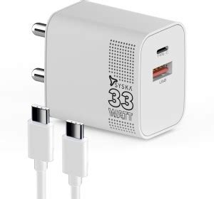 Syska 33 W 3 A Wall Charger for Mobile with Detachable Cable - Syska ...